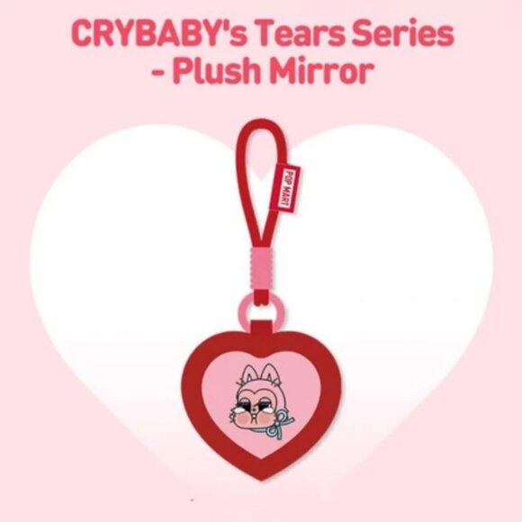 Pop Mart Crybaby Crying for Love Plush Mirror Pendant - Picture 7 of 7